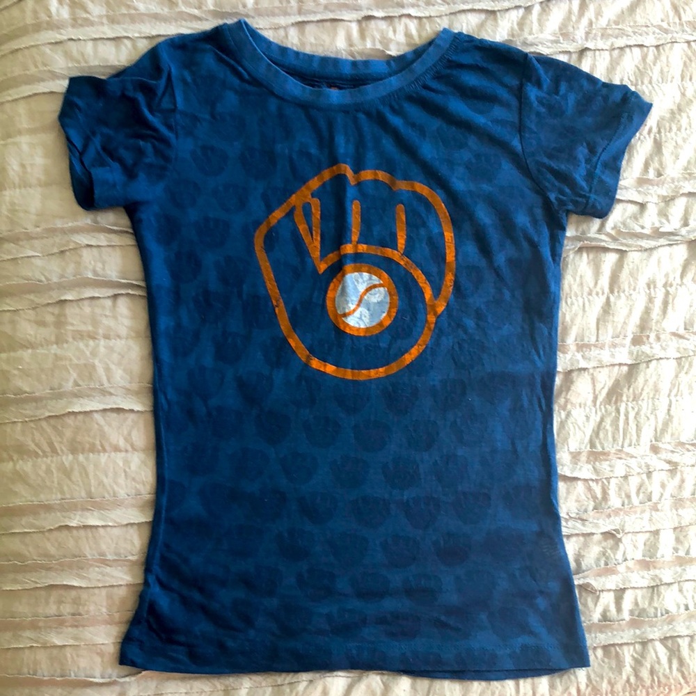 Milwaukee Brewers Burnout Tee